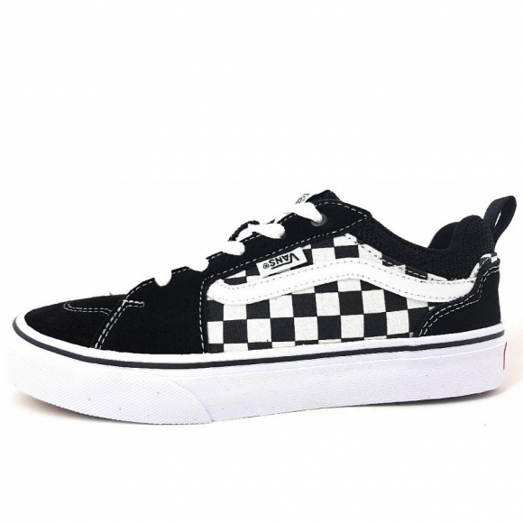 Vans Filmore Leinenschuh in 5GX Black White Checker