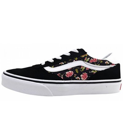 Vans Brooklyn LS Kids sportlicher Schnürer in floral black Vans Brooklyn LS Kids sportlicher Schnürer in floral black