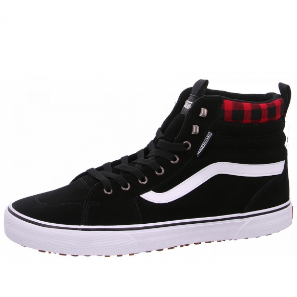 Vans MN Filmore Hi Schnürstiefel in blk red plaid