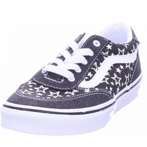 Vans brooklyn ls in schwarz