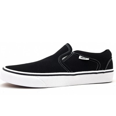 Vans Asher Slipper in black/ white