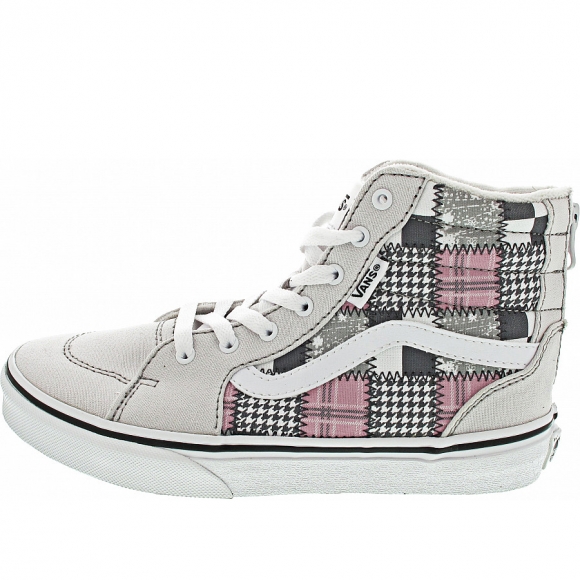 Vans MY Filmore Hi Zip Sneaker high in Patchwork light grey