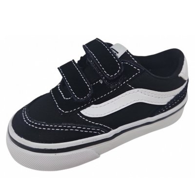 Vans Brooklyn LSV Sneaker in black white Vans Brooklyn LSV Sneaker in black white