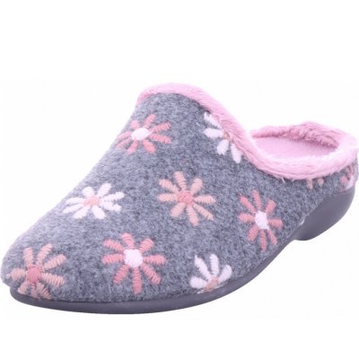 Varomed amalie pantoffel Hausschuh in grau Varomed amalie pantoffel Hausschuh in grau