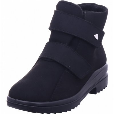Varomed lene stiefelette in schwarz