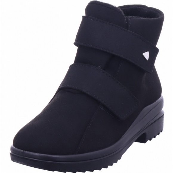 Varomed lene stiefelette in schwarz