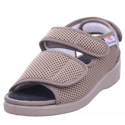 Varomed genua klettschuh Sandale in beige Varomed genua klettschuh Sandale in beige