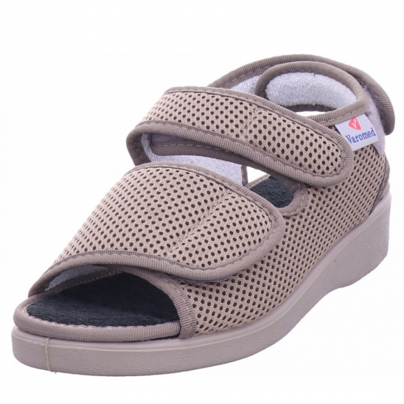 Varomed genua klettschuh Sandale in beige