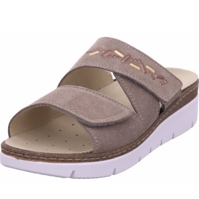 Varomed Pantolette in beige Varomed Pantolette in beige