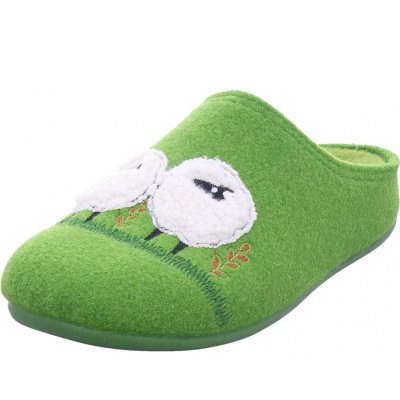 Varomed fina pantoffel Hausschuh in grün