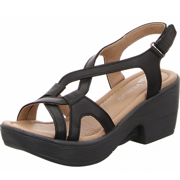 Venüs Sandalette in schwarz