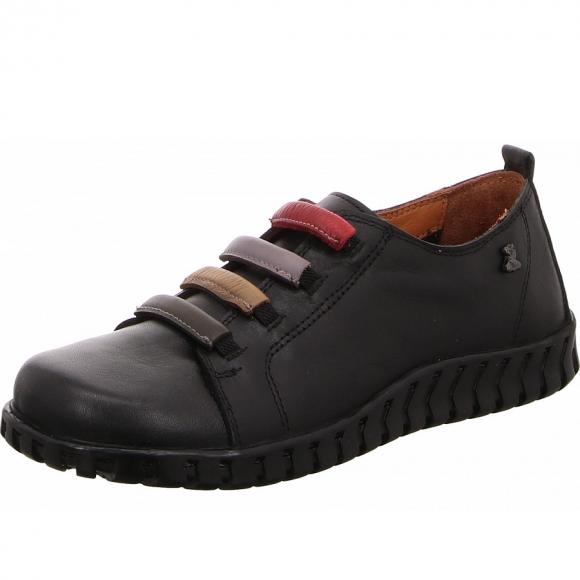 Venüs Slipper in schwarz