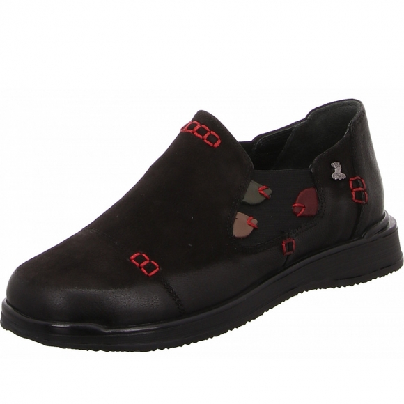 Venüs Slipper in schwarz