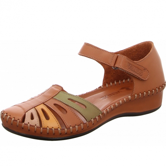 Venüs 23793318 Sandalette in braun kombi.