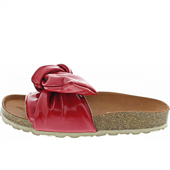 Verbenas Roxy Lak Pantolette in fuego