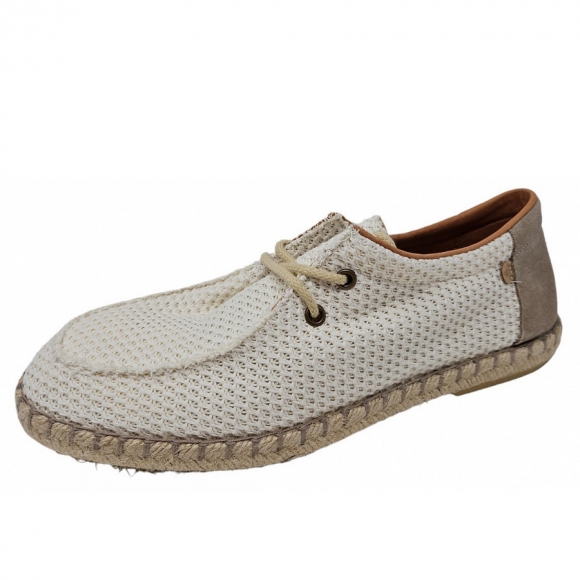 Verbenas TRUMAN sportlicher Schnürer in crudo (white combi)