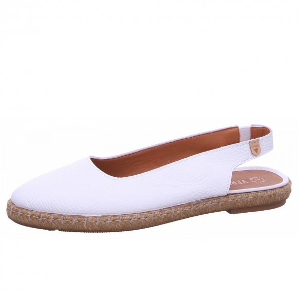 Verbenas Kiara Sling Sandalette in blanco