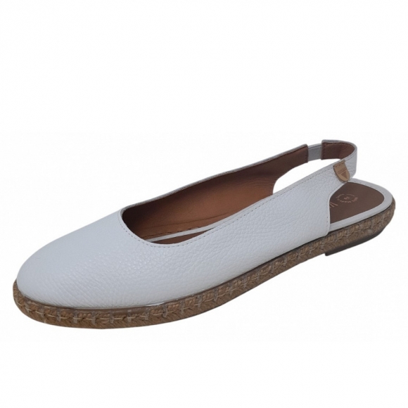 Verbenas Kiara Slingpumps in blanco