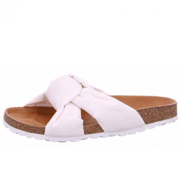 Verbenas Rosalia Roda Pantolette in 0394 blanco