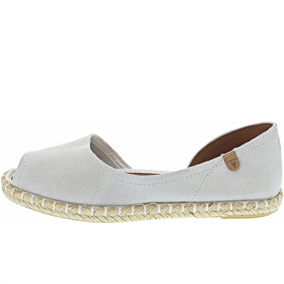 Verbenas Cruz Serraje Sandale in blanco