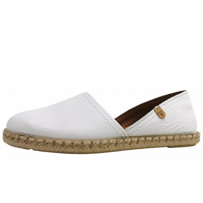 Verbenas Carmen Slipper in Blanco
