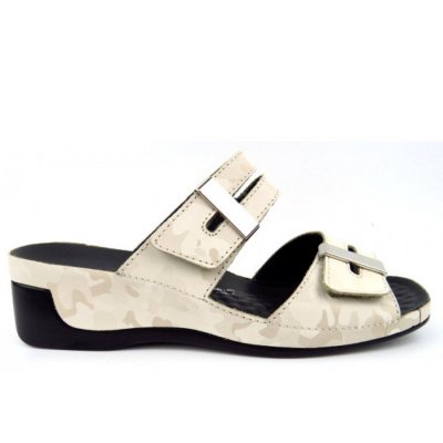 Vital Tina Camo creme Pantolette in Camo creme Vital Tina Camo creme Pantolette in Camo creme