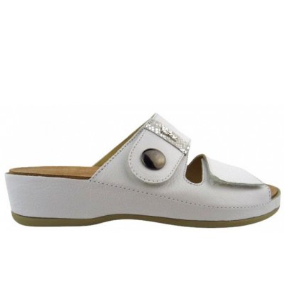 Vital VITALETTE - PERL SNAKE Pantolette in WEISS Vital VITALETTE - PERL SNAKE Pantolette in WEISS