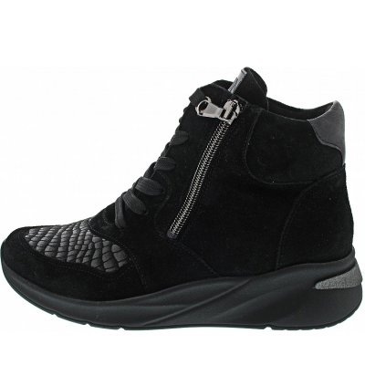 Waldläufer H-Dilara Schnürstiefel in schwarz