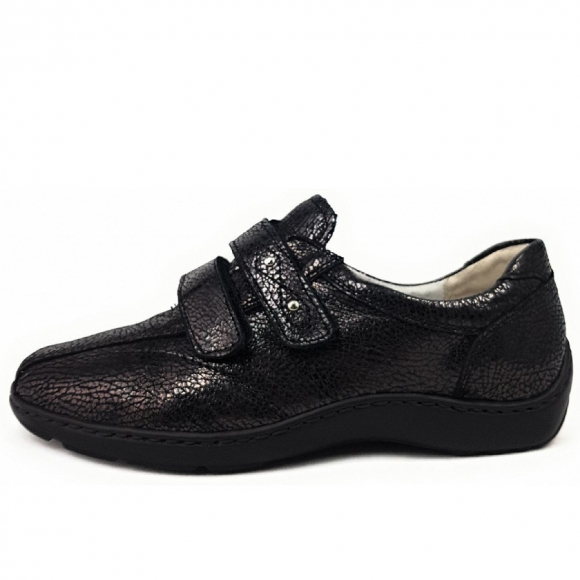 Waldläufer Henni Klettschuh in asphalt