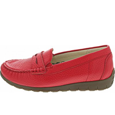 Waldläufer H-Lucy Mokassin in rot