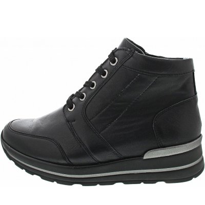 Waldläufer M-Sarah Schnürstiefelette in schwarz