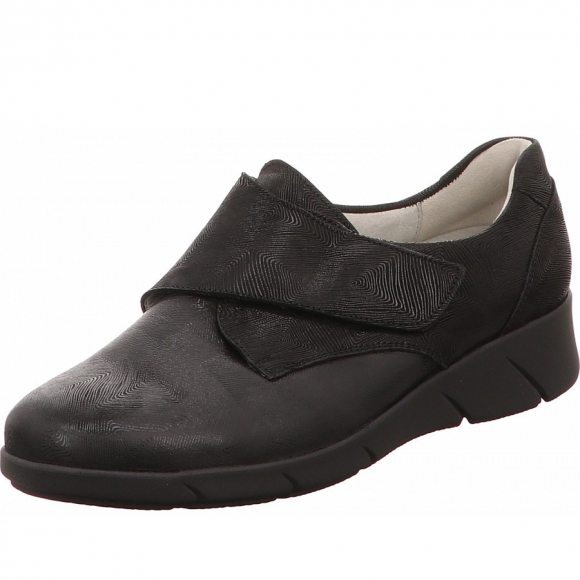 Waldläufer kaina Slipper in schwarz