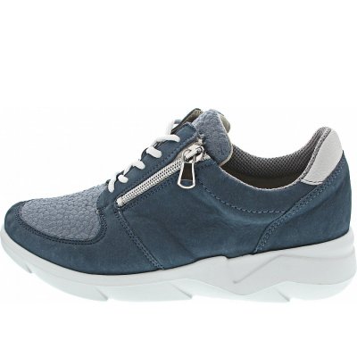 Waldläufer K-Funky Schnürer in denim weiss