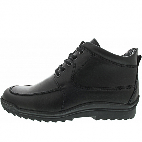 Waldläufer Hendrik Schnürstiefel in schwarz