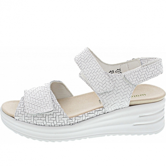 Waldläufer H-Dina Sandale in weiss