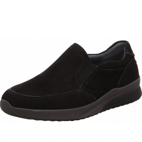 Waldläufer k-fabian Slipper in schwarz