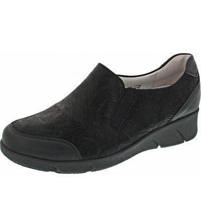 Waldläufer Kaina Slipper in schwarz