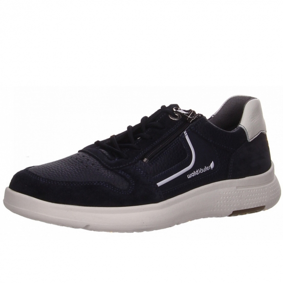 Waldläufer heiko Schnürschuhe in blau