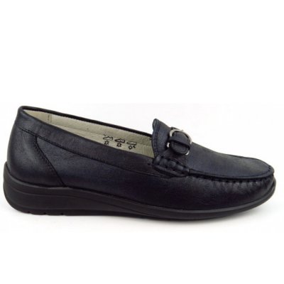 Waldläufer Hinata BRONX notte Slipper in NOTTE