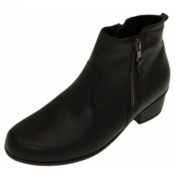 Waldläufer NAPPA Stiefelette in SCHWARZ