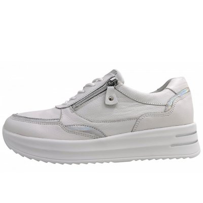 Waldläufer H-Arianna Schnürer in weiß/silber 663