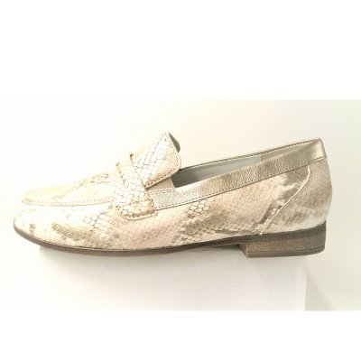 Waldläufer H-Ulla gold Slipper in GOLD/BEIGE