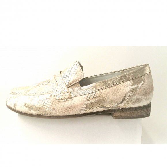 Waldläufer H-Ulla gold Slipper in GOLD/BEIGE