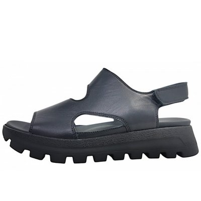 Waldläufer Nele Sandalette in schwarz 001 Waldläufer Nele Sandalette in schwarz 001