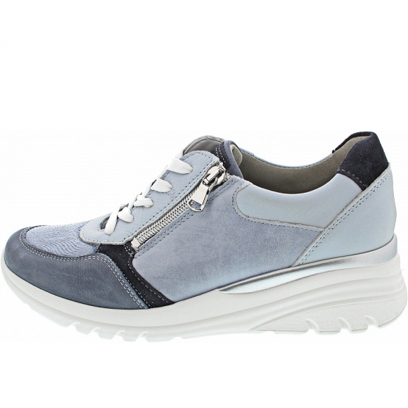 Waldläufer H-Carla Sneaker low in jeans sky notte