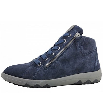 Waldläufer H-Teresa Schnürstiefel in deepblue schiefer 021 Waldläufer H-Teresa Schnürstiefel in deepblue schiefer 021