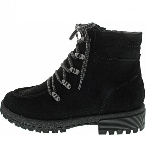 Waldläufer H-Bonny Schnürstiefel in schwarz