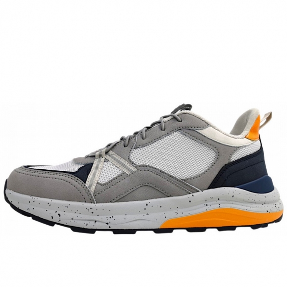 Waldläufer H-Carl sportlicher Schnürer in grey navy 003