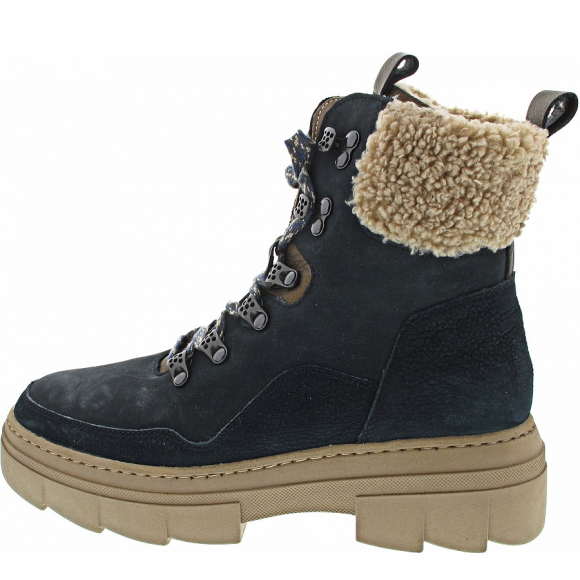 Waldläufer H-Saiga Schnürstiefel in notte nuba