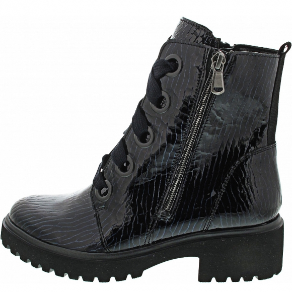 Waldläufer H-Luise Schnürstiefelette in notte